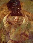 Moses mit den Gesetzestafeln REMBRANDT Harmenszoon van Rijn